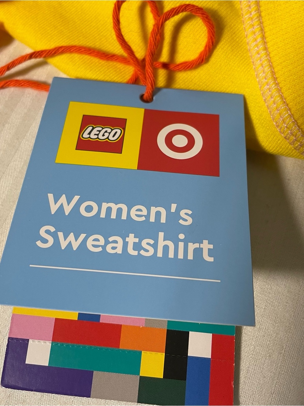 Lego Women's Bright Yellow Crewneck Sweatshirt - Picture 5 of 11